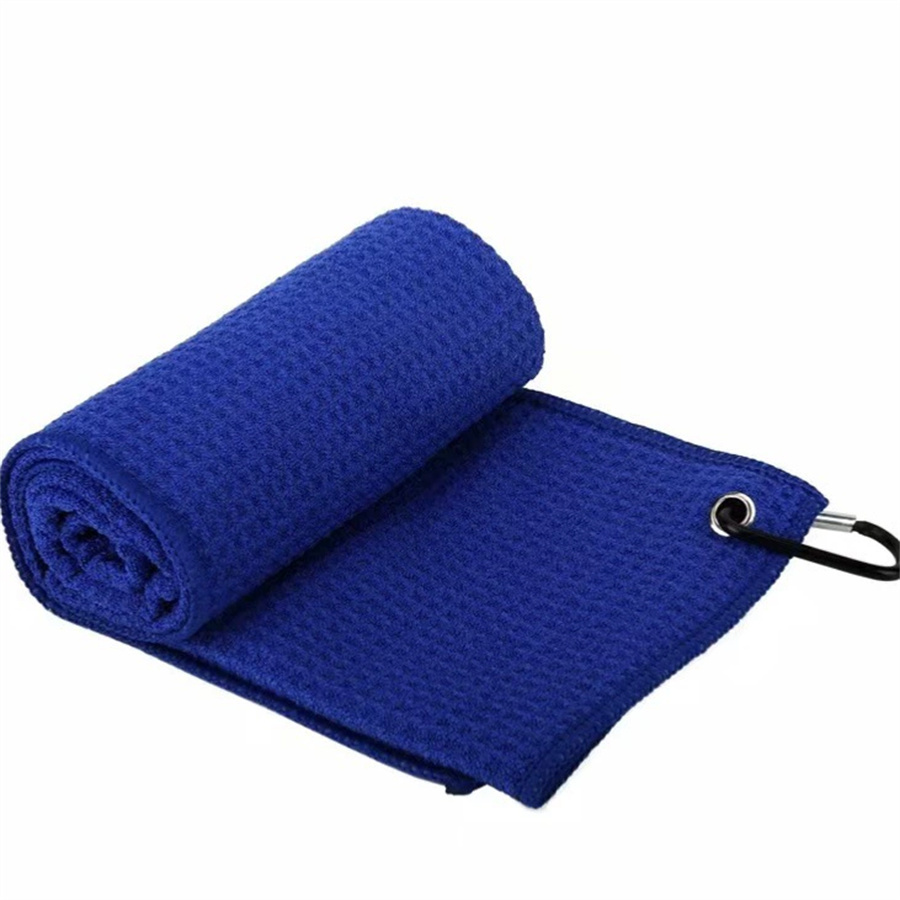 Golf Towel Waffle - Wielokolorowy ręcznik golfowy z mikrofibry, wzór