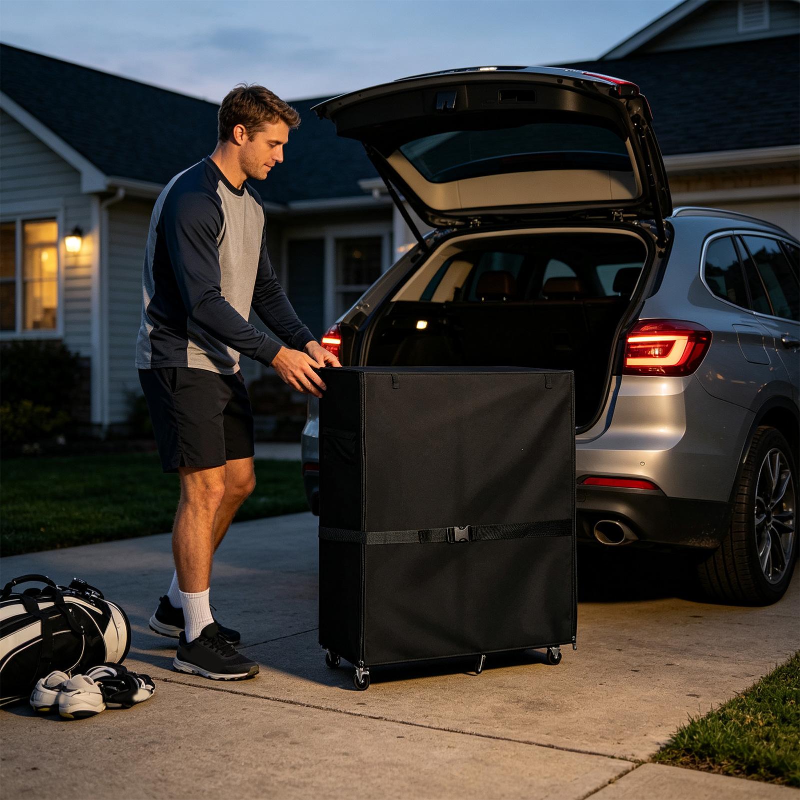 Pokrowiec do przechowywania to – Golf Equipment Garage Organizer recenzja i cena
