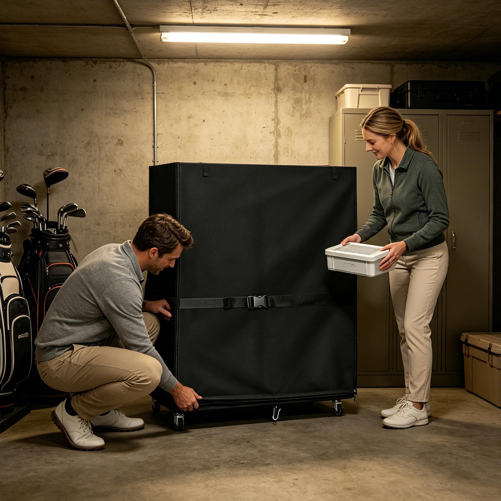 Pokrowiec na torbę golfową, oc – Golf Equipment Garage Organizer recenzja i cena