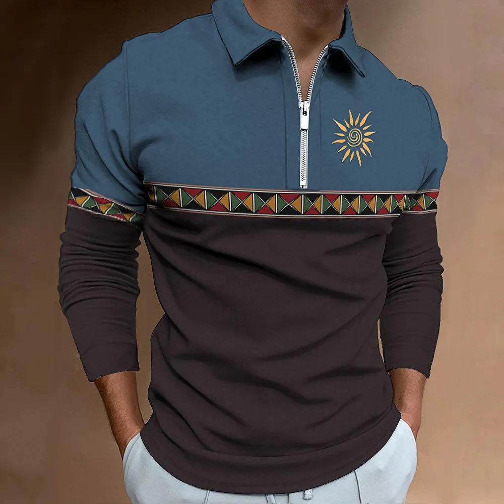 Męskie koszulki polo Retro Col – Golf Equipment For Sale recenzja i cena