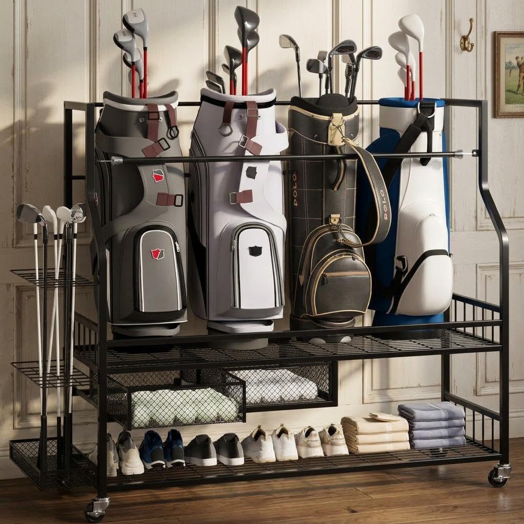 Organizer do przechowywania to – Golf Equipment Garage Organizer recenzja i cena
