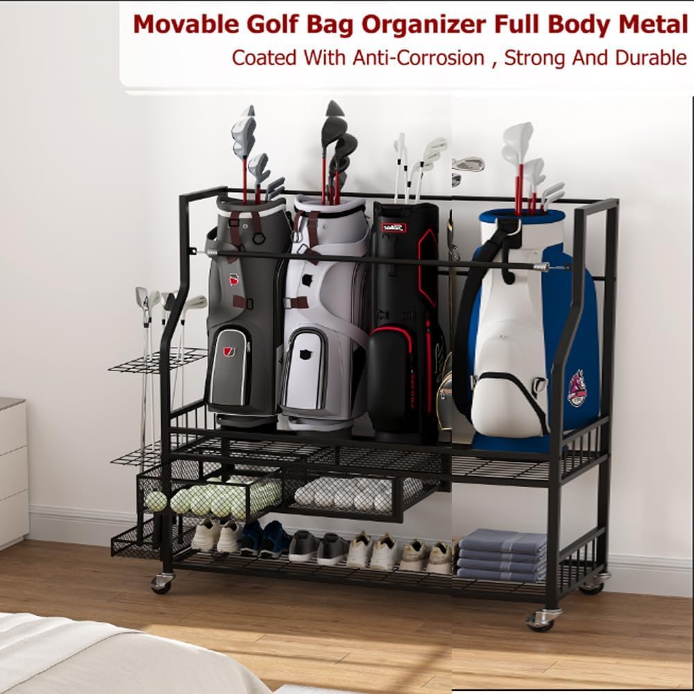 Organizer do przechowywania to – Golf Equipment Garage Organizer recenzja i cena